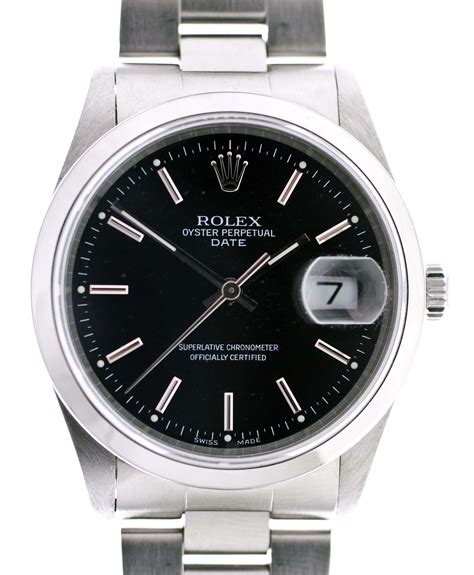 rolex oyster perpetual date model 15200